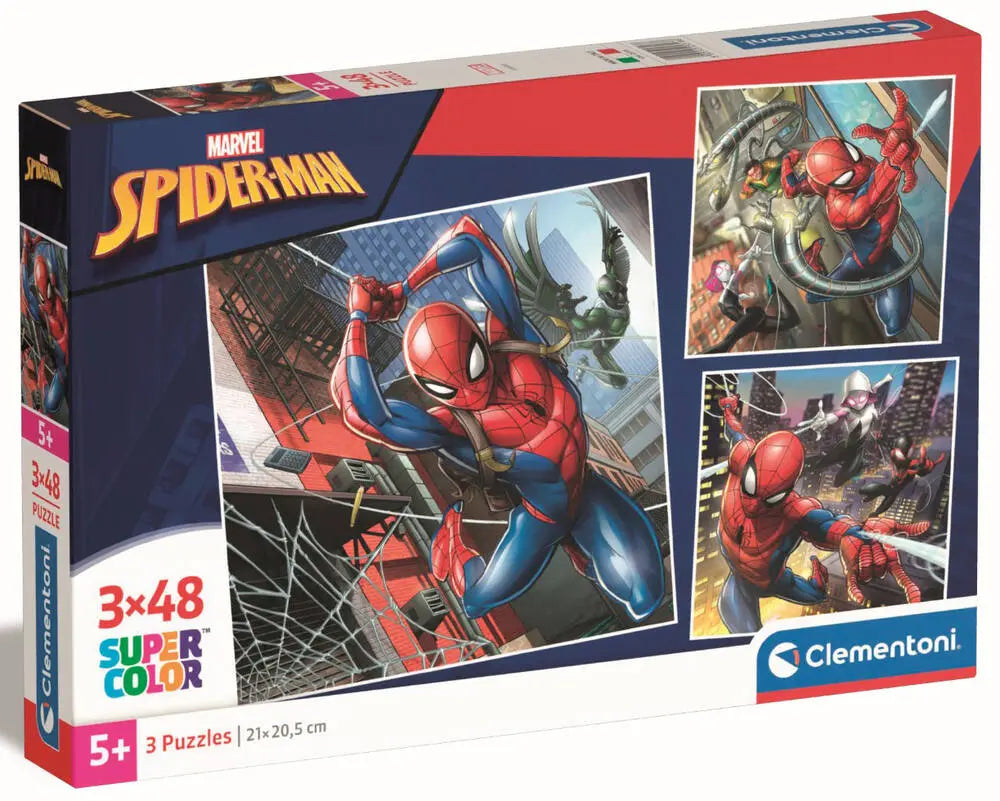 Puzzle Spiderman 3x48pcs