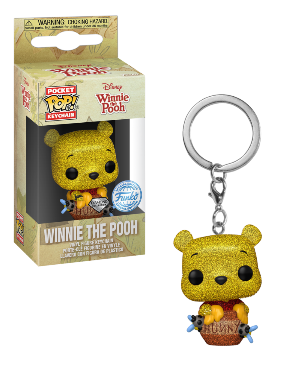 Porta Chaves POP Disney Winnie Diamond