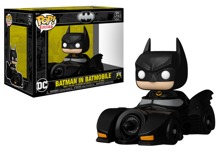 POP Batman in Batmobile 522
