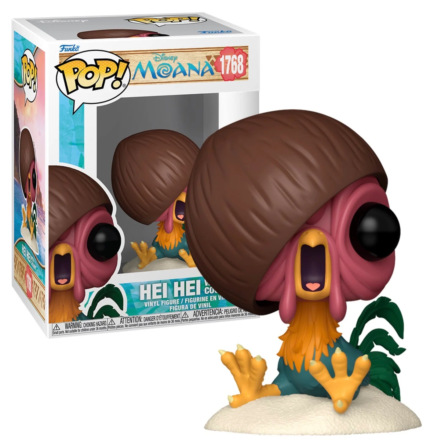 POP Disney Vaiana Hei Hei com Coconut 1768