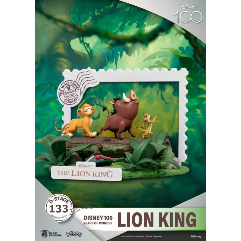 Diorama Disney Rei Leao 133