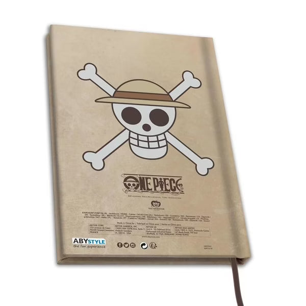 Caderno A5 One Piece Wanted