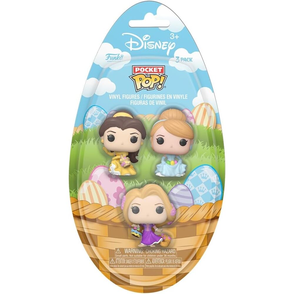 POP Pocket Disney Bela Cinderela Rapunzel