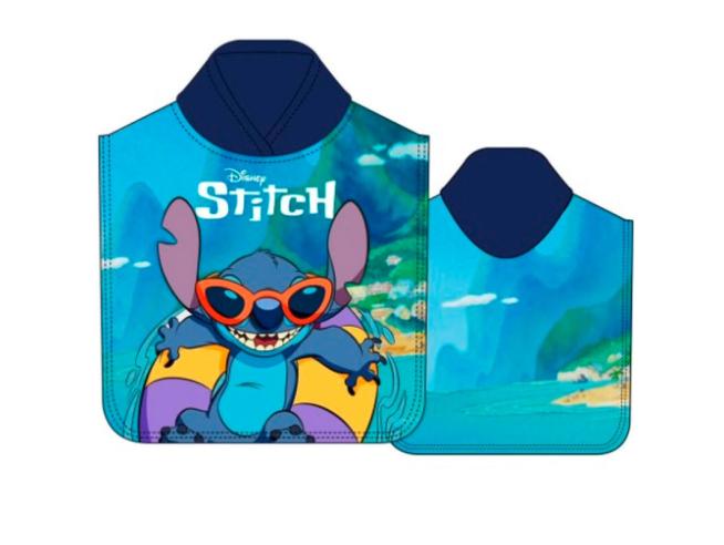 Poncho Stitch Azul