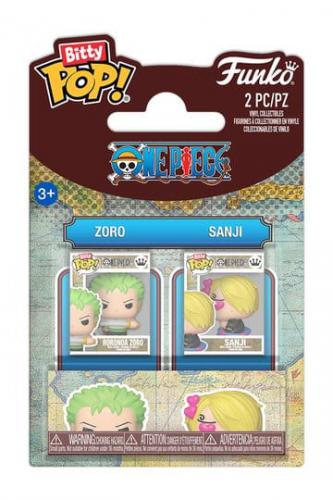 Bitty POP One Piece Zoro e Sanji