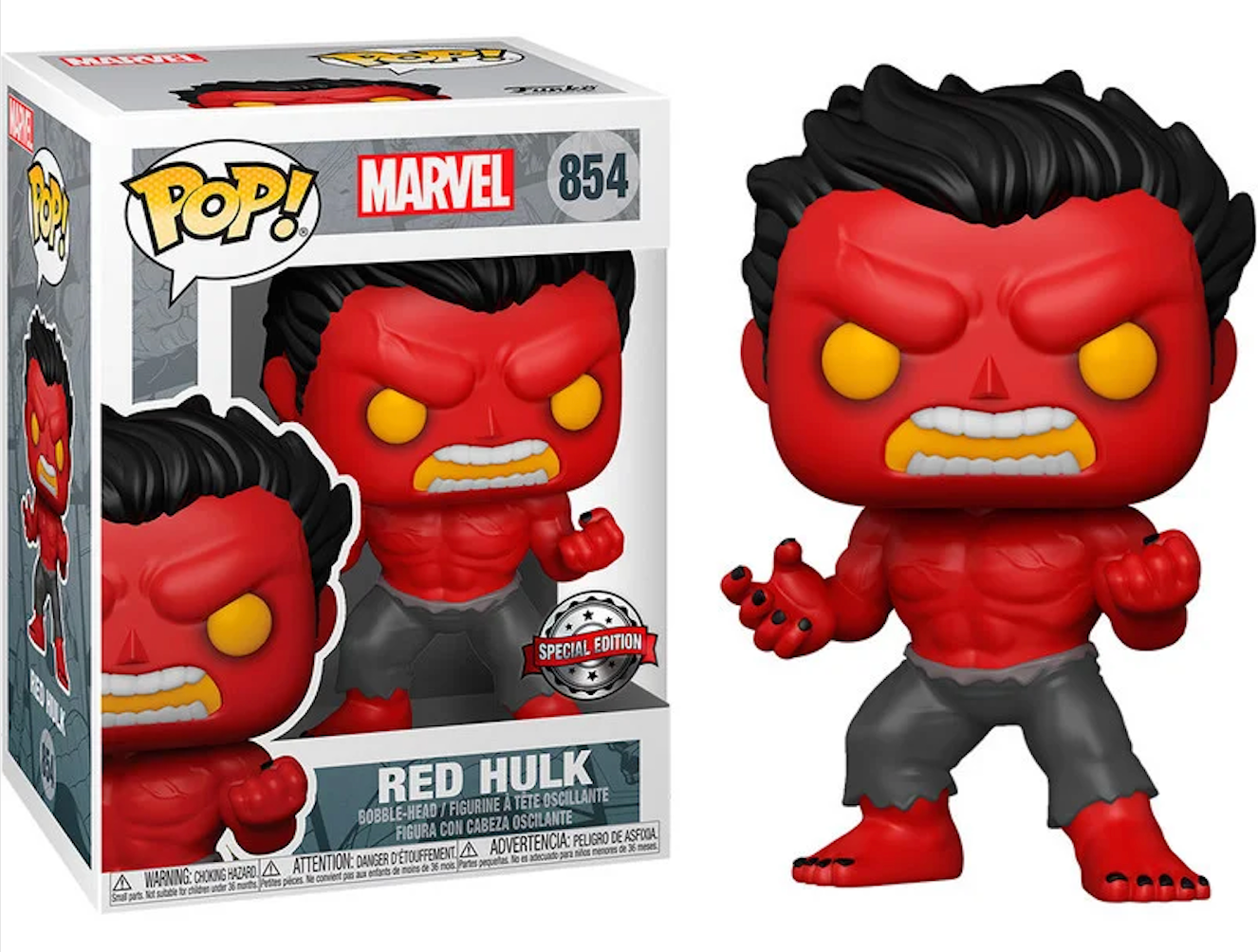 POP Marvel Red Hulk 854