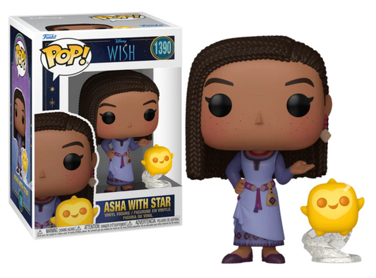 POP Disney Wish Asha with star 1390