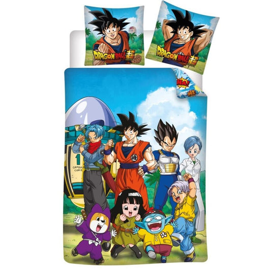 Roupa de cama 1 pessoa Dragon Ball Super