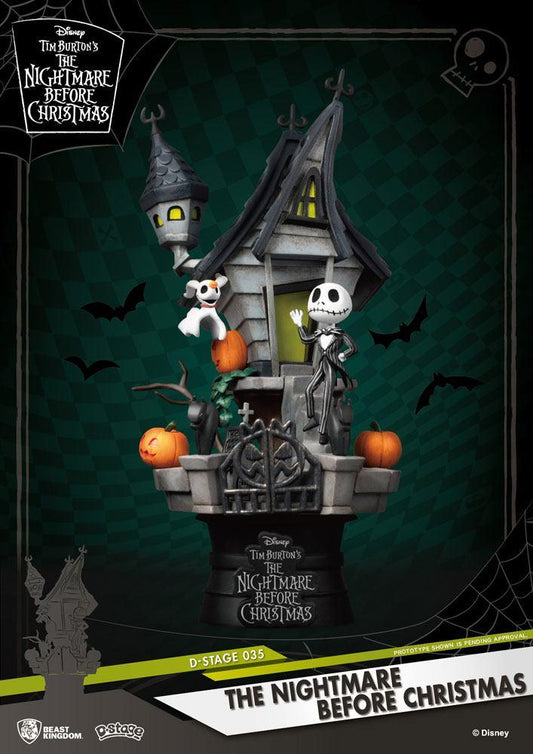 Diorama Nbx Jack's Haunted House 15cm