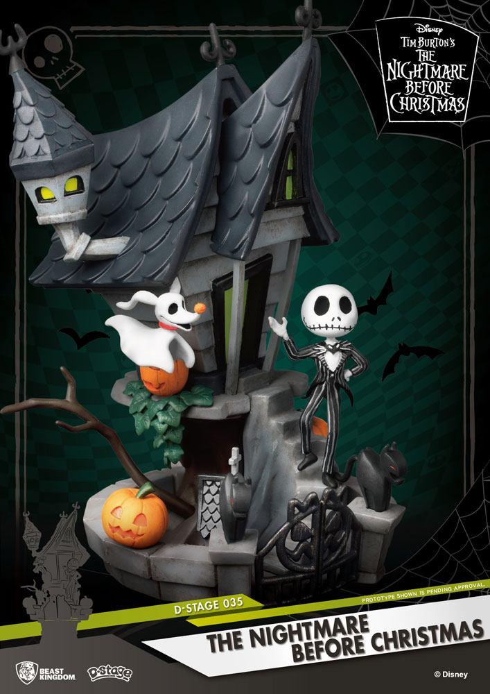 Diorama Nbx Jack's Haunted House 15cm
