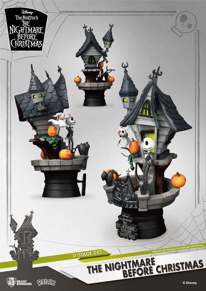 Diorama Nbx Jack's Haunted House 15cm