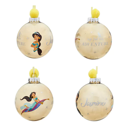 Pack 7 bolas de natal Princesas Disney