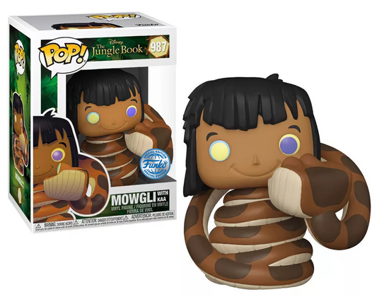 POP Livro da Selva Mowgli com Kaa 987