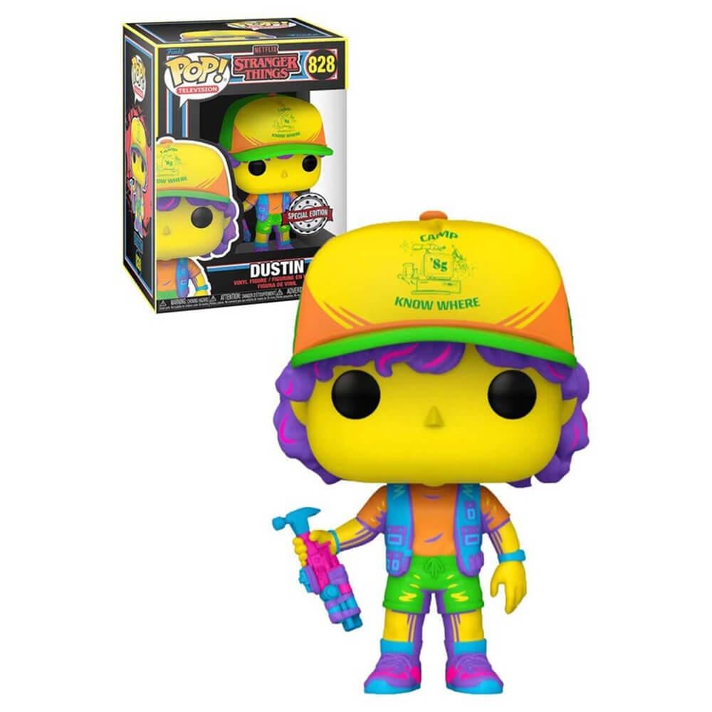 POP Stranger Things Dustin Black Light 828