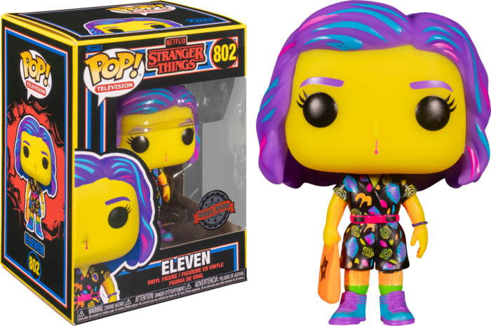 POP Stranger Things Eleven Black Light 802
