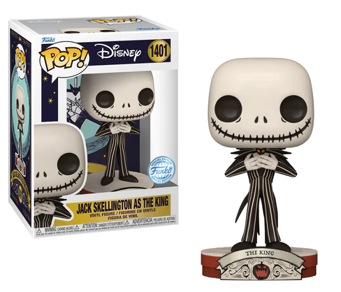 POP Disney NBX Jack Skellington as the king 1401