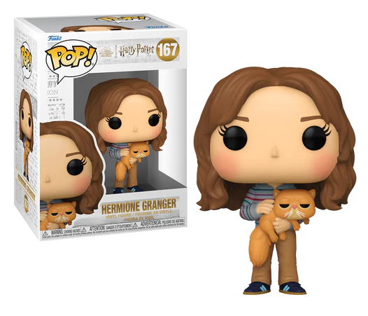 POP Harry Potter Hermione com Pattenrond 167