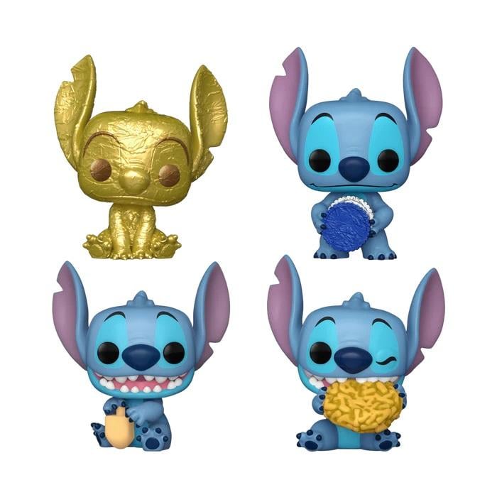 Pack 4 POP Disney Stitch Happy Hanukkah