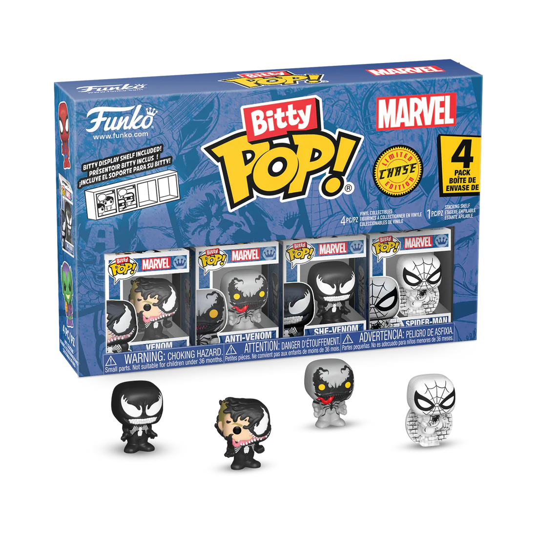 Bitty POP Spiderman Venom