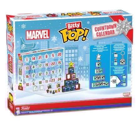 Calendario do advento Bitty POP Marvel