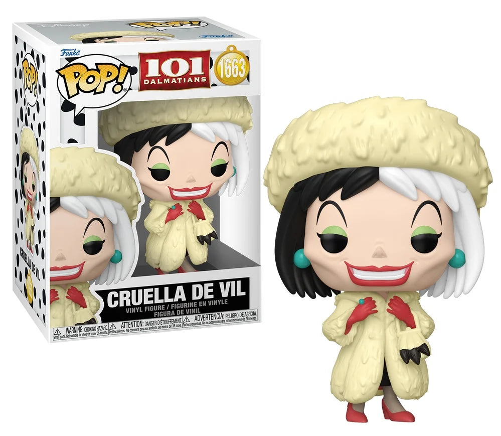 POP Disney 101 Dalmatians Cruella de Vil 1663