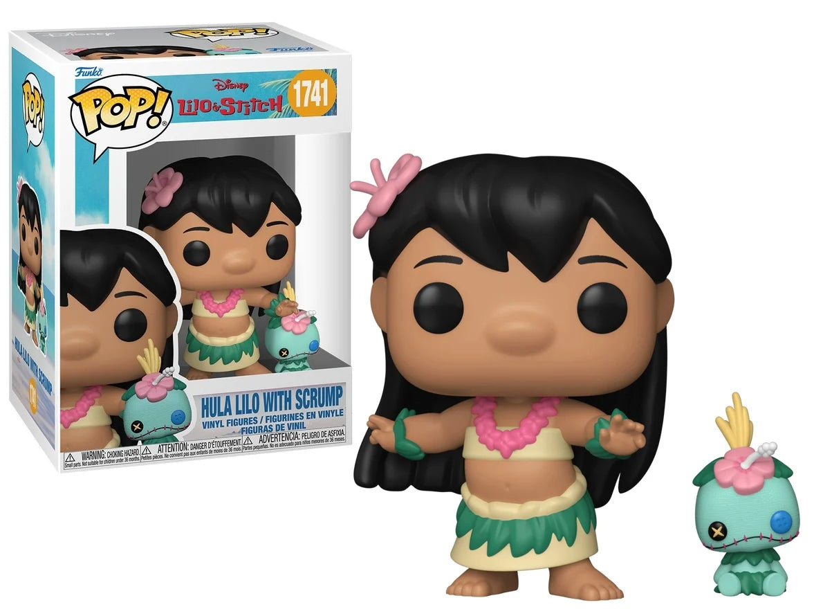 POP Disney Stitch Hula Lilo with scrump 1741