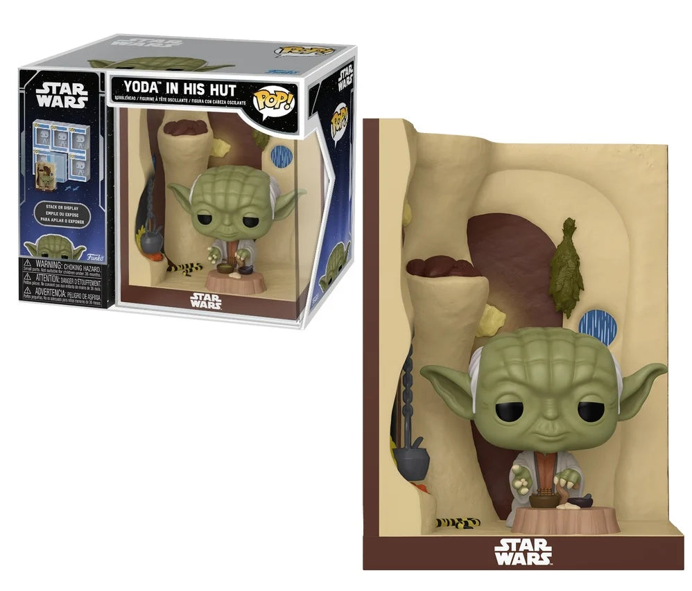 POP Star Wars yoda in his Hut