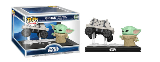 POP Star Wars Grogu with Polar Mouse Droid 840
