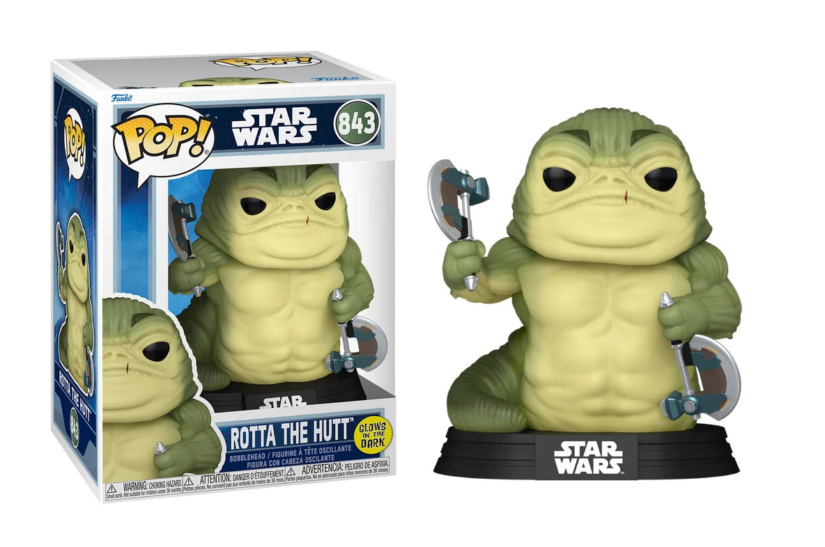 POP Star Wars Rotta the hutt GITD 843
