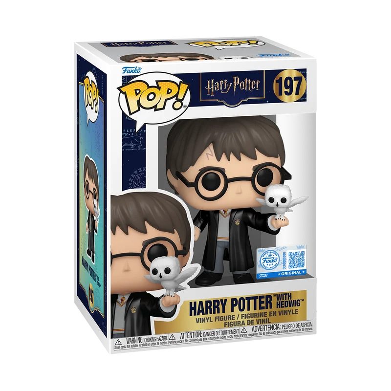 POP Harry Potter com Hedwige 197