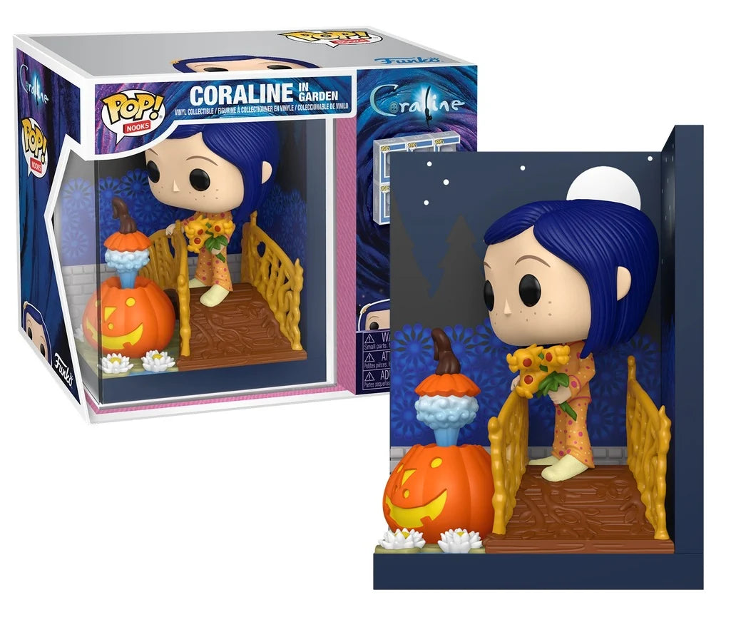 POP Nooks Coraline in garden