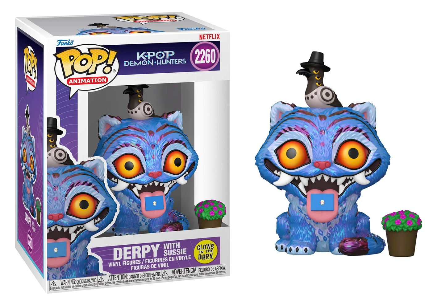 POP Kpop Demon Hunters Derpy with sussie GITD 2260