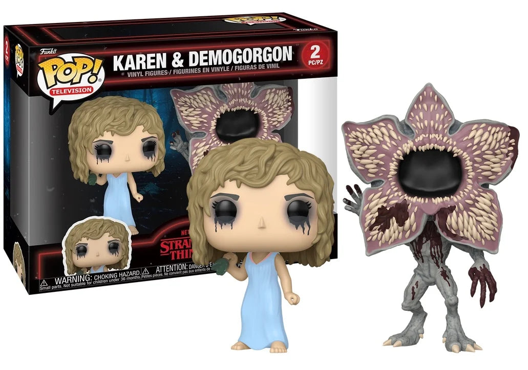 POP Stranger Things Karen e Demogorgon
