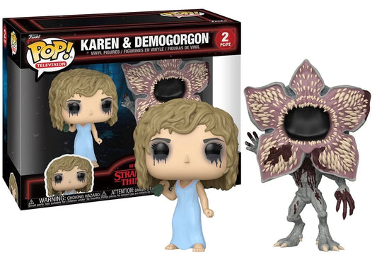 POP Stranger Things Karen e Demogorgon