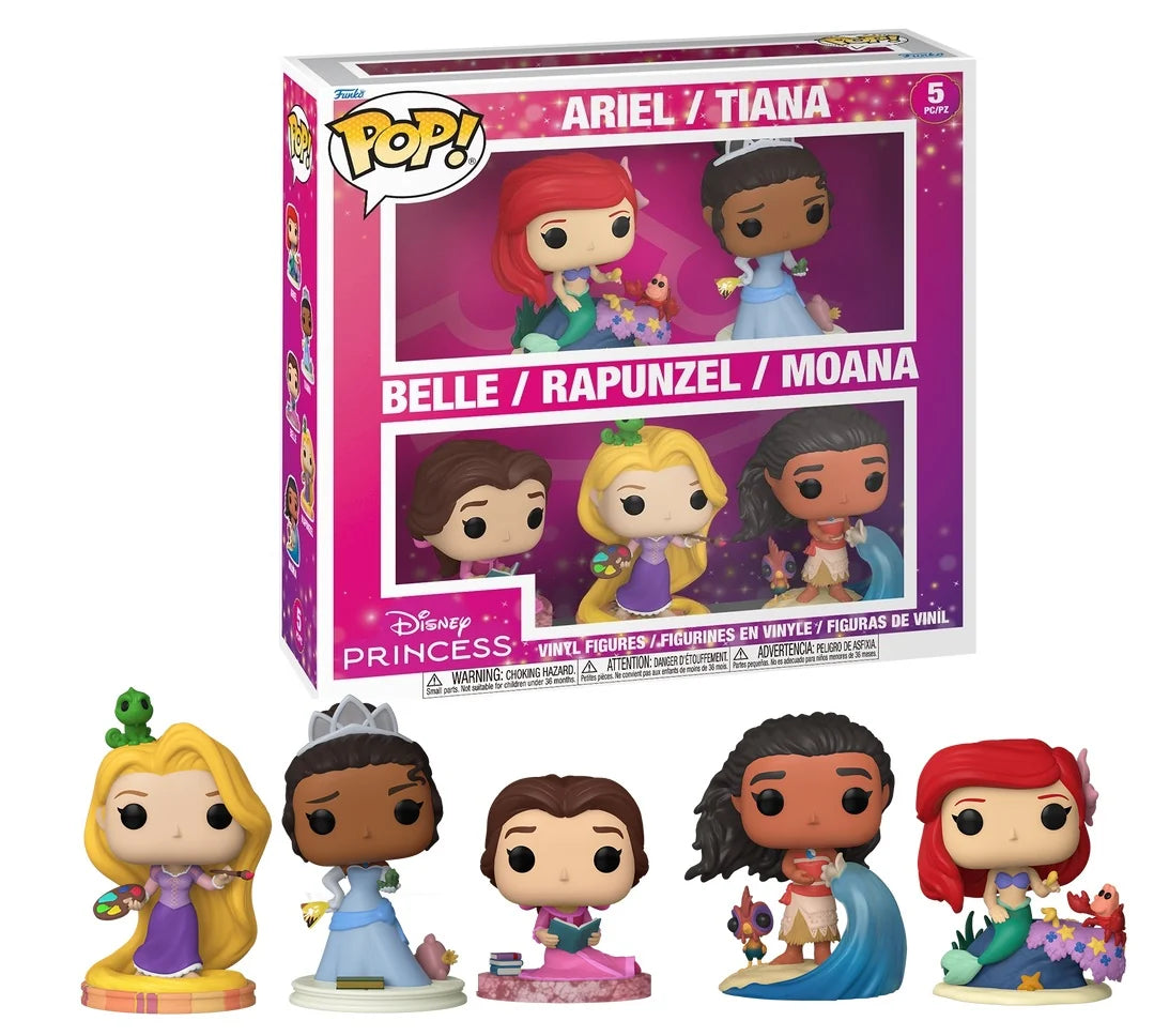 Pack 5 POP Disney princesas