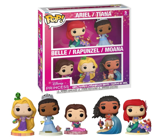 Pack 5 POP Disney princesas