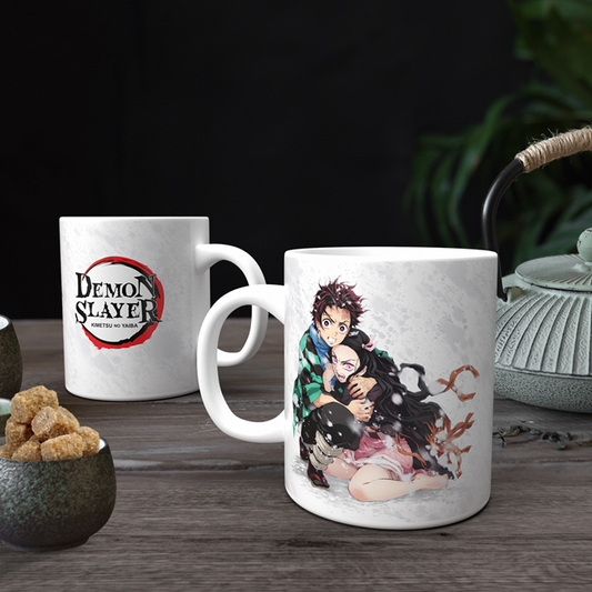 Mug Demon Slayer Tanjiro e Nezuko