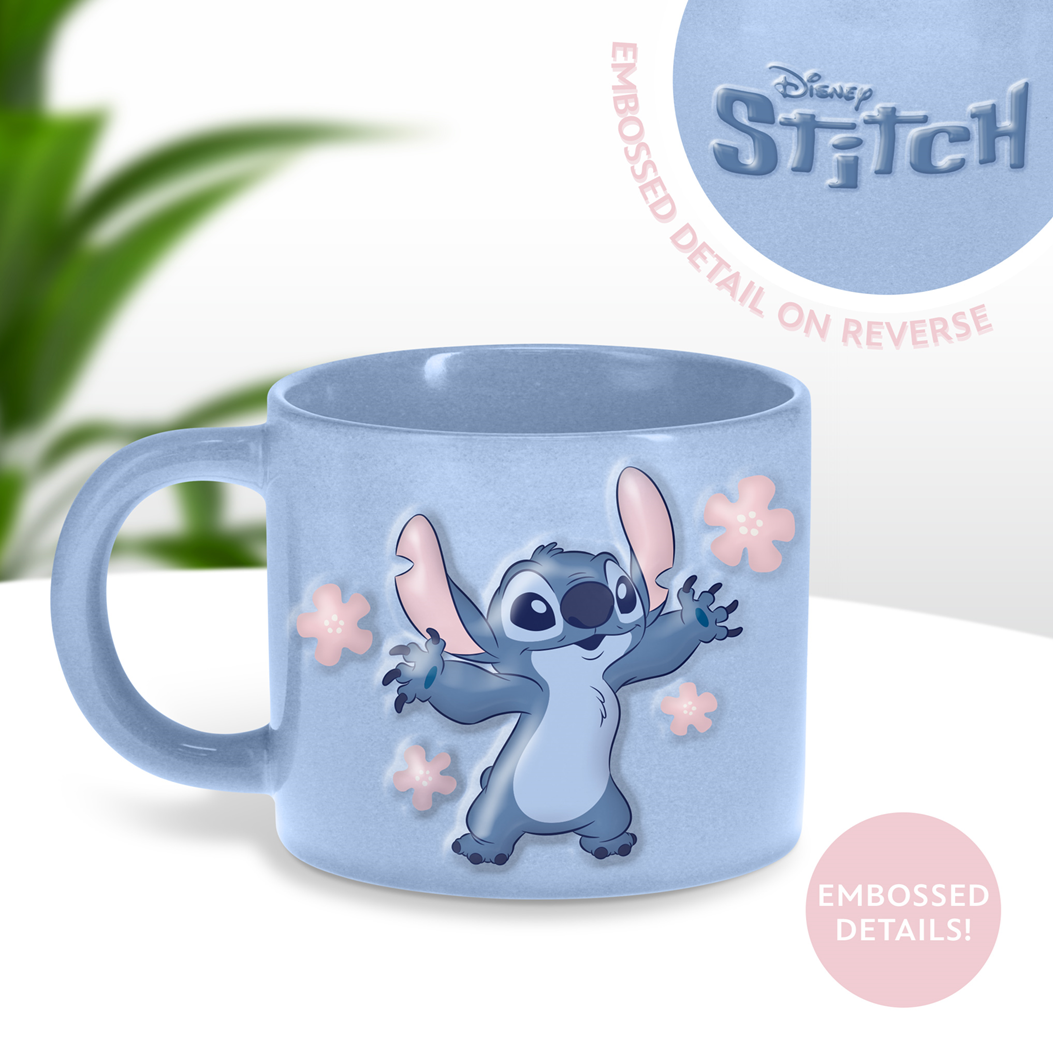 Mug Stitch gravado 400ml
