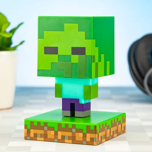 Lampada Minecraft Zombie