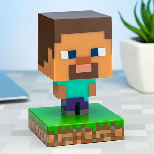 Lampada Minecraft Steve