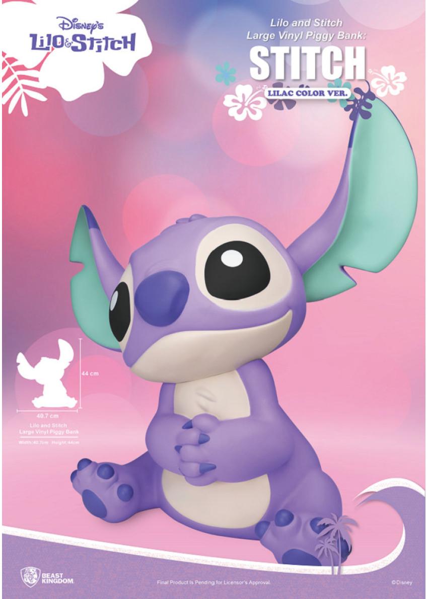 Mealheiro Stitch Lilás 44cm
