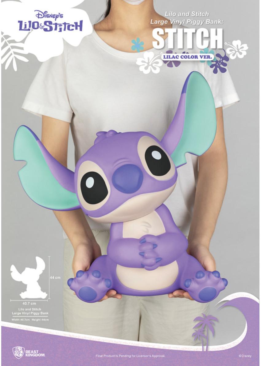 Mealheiro Stitch Lilás 44cm