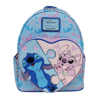 Mochila Stich e Angel Loungefly