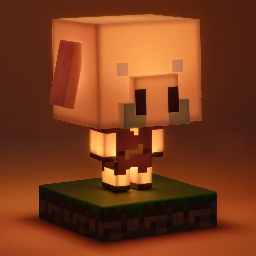 Lampada Minecraft Piglin 11cm