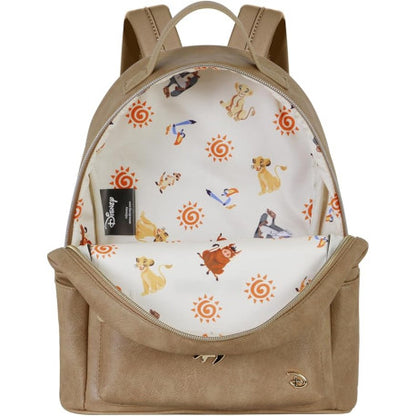 Mochila Rei Leao Simba castanho