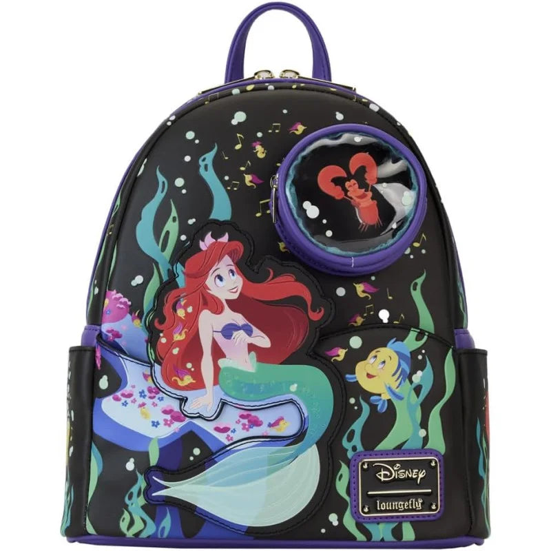 Mochila Ariel pequena sereia Loungefly