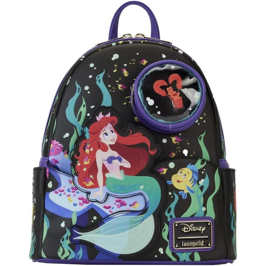 Mochila Ariel pequena sereia Loungefly