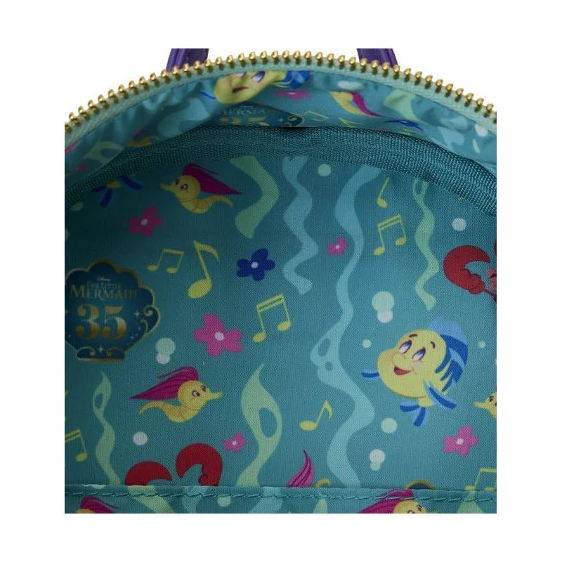 Mochila Ariel pequena sereia Loungefly