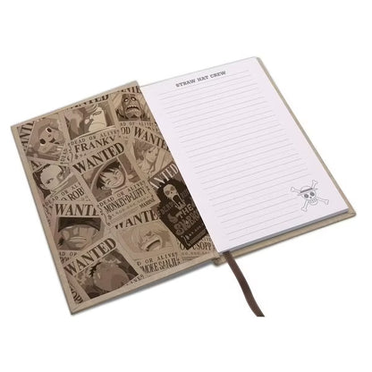 Caderno A5 One Piece Wanted