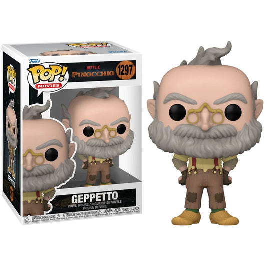 POP Pinocchio Netflix Geppetto 1297